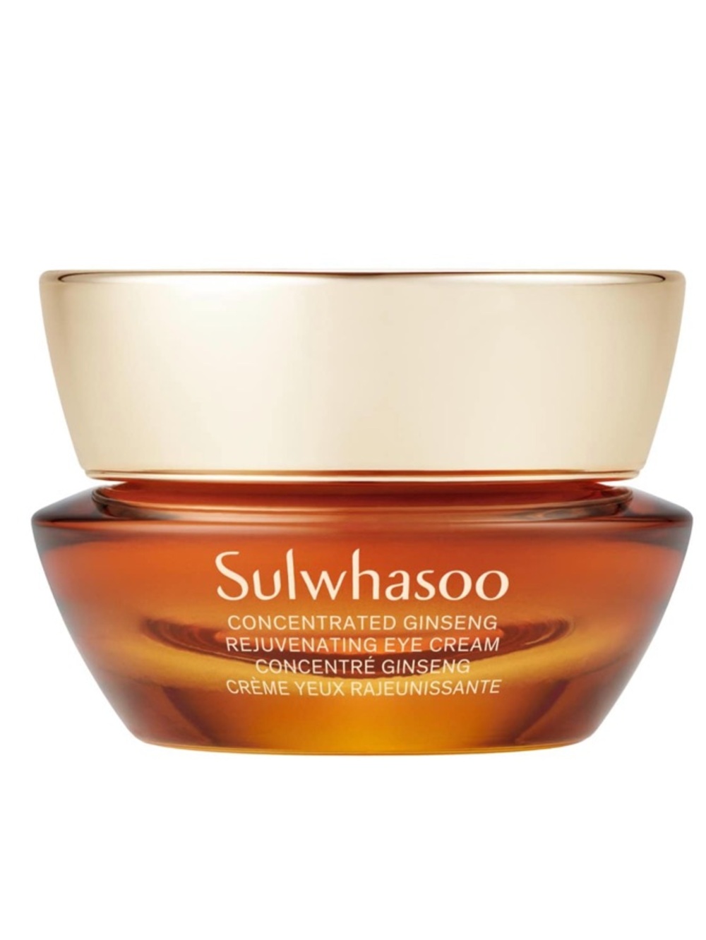 Sulwhasoo Concentrated Ginseng Rejuvenating Eye Cream - Gold/Amber